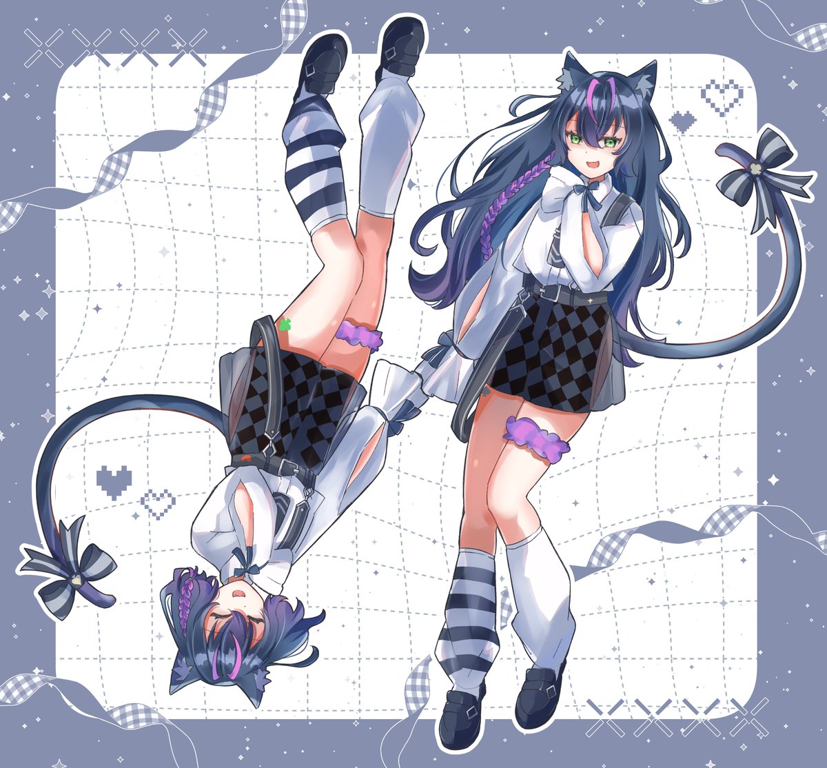 monakamocha's tweet photo. 企画で作った子達🐉🐱 https://t.co/SOTSXgNE9R