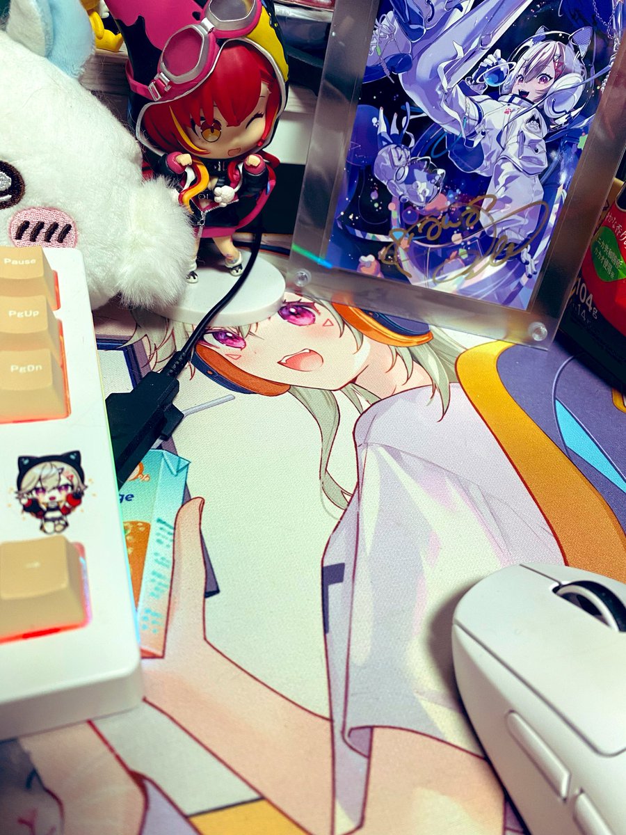 tail_mofu's tweet photo. 机周りが整った https://t.co/bJbHOVamE4