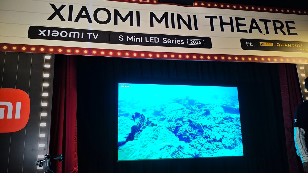 MDTechIndia's tweet photo. Having a great time at the xiaomi inner circle event of experience of Xiaomi S Mini LED TV at Laugh Casa Comedy Club 
#MiniMeansMore #XiaomiQDMiniLED #XiaomiFansClub #XiaomiInnerCircle 
@pixelwithme @Ritij @atytse @XiaomiIndia @gautmeluv https://t.co/tpoGyyxOrC