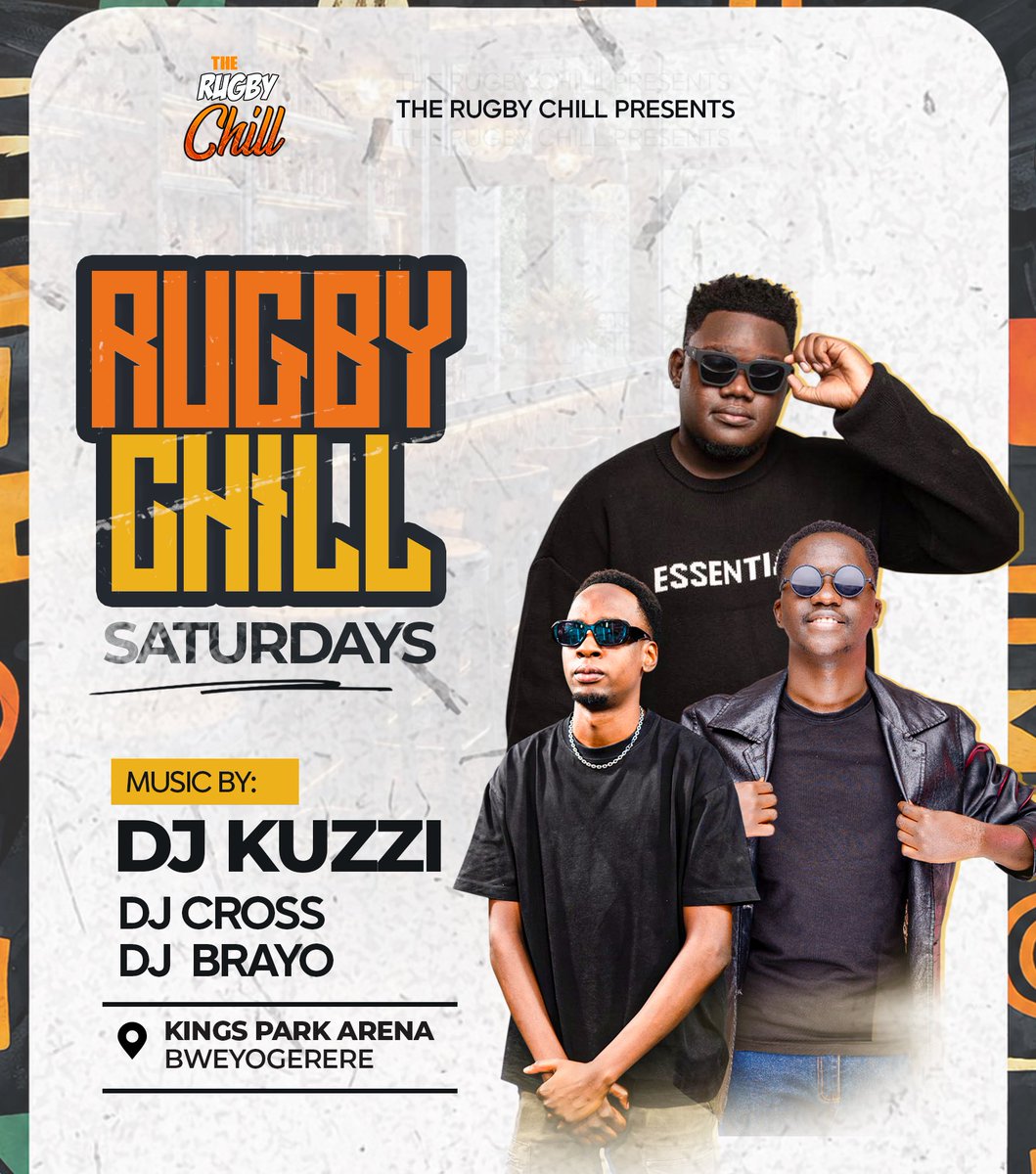 djbrayoselekta's tweet photo. Rugbychill Saturdays Tonight With 
@deejaykuzzi @Djcross256 &amp; I 
Come Through Lets Jam @TheRugbyChill https://t.co/hhhodfESMJ