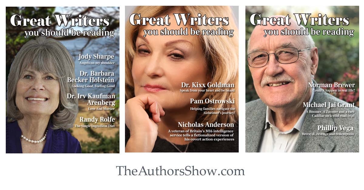 TheAuthorsShow's tweet image. Find new books, reviews and author interviews in Great Writers You Should Be Reading Magazine, now available at The Authors Show site - theauthorsshow.com #authors #writers #interviews #bookstagram