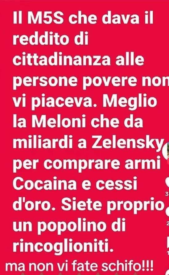 Dove vanno i soldi degli italiani 🤷‍♂️