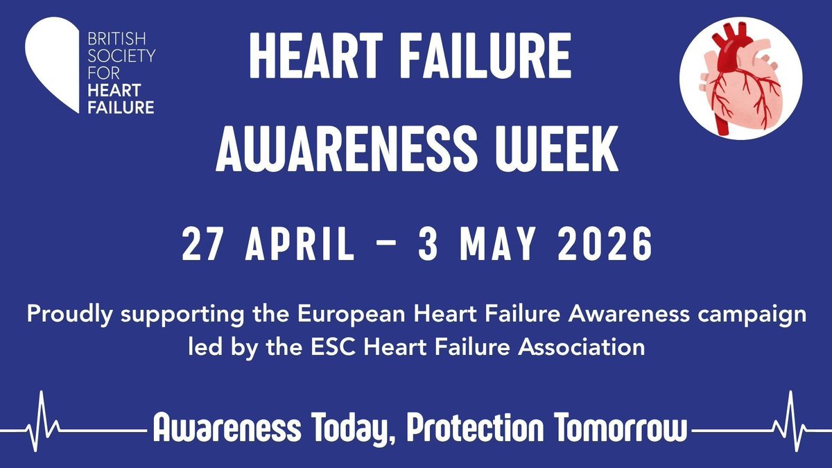 UKCPA's tweet photo. Proud to support the British Society for Heart Failure this #HFAW ❤️

Better heart failure outcomes depend on collaboration across all four nations, plus early diagnosis &amp; optimised treatment.

Discover more 👇
https://t.co/H3PKmIdBeW https://t.co/xVcmOs2CLd