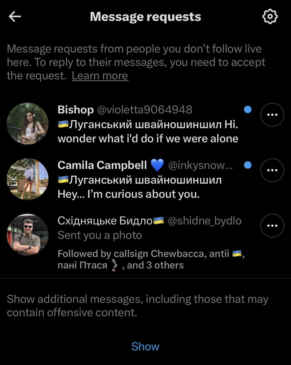 POMAHMOBA's tweet image. It actually filters these(mostly), actual people get a folder