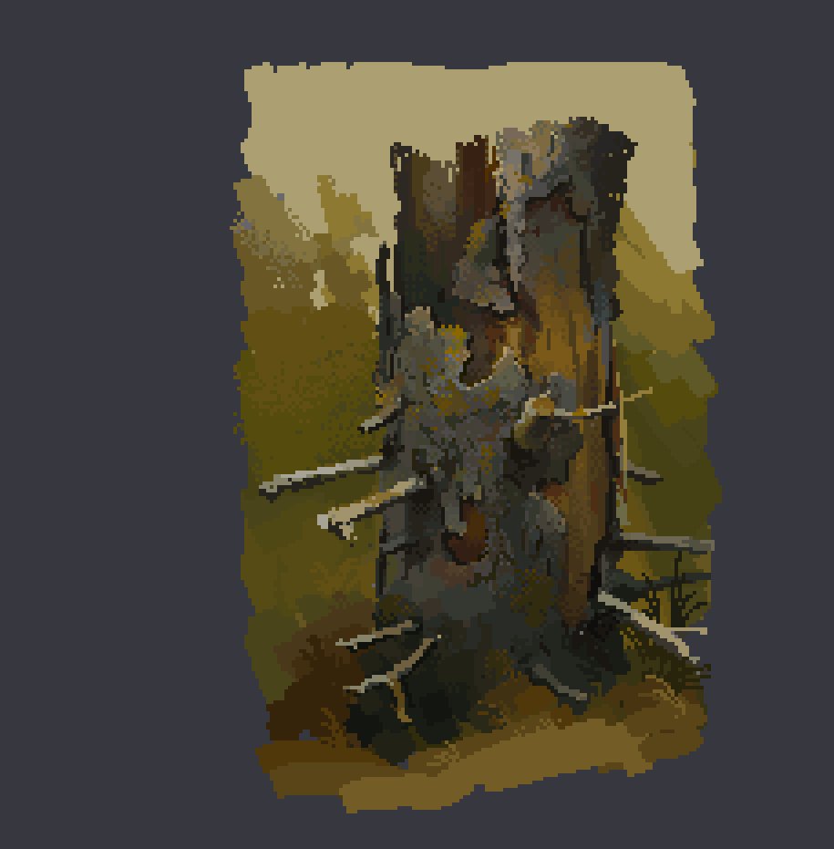 DeoPixel's tweet image. shishkin study
#pixelart