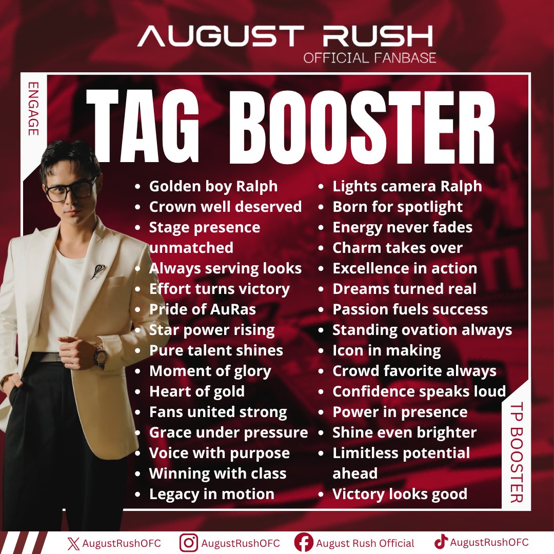 AUGUST RUSH TRENDSETTER tweet media
