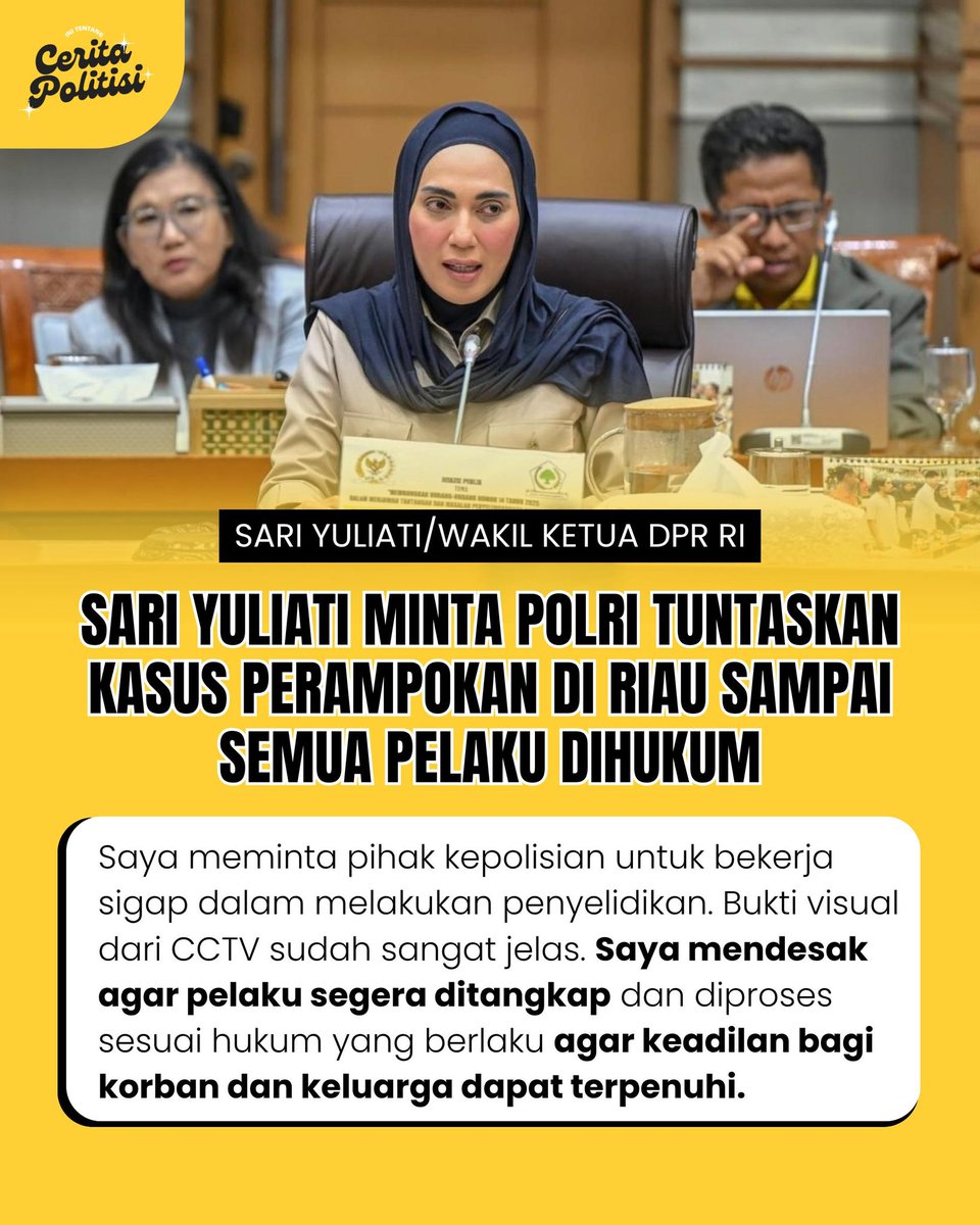 ceritapolitisi's tweet image. Kekerasan terhadap lansia adalah tindakan keji yang tidak bisa ditoleransi. Kasus di Pekanbaru ini harus menjadi perhatian serius agar pelaku segera ditangkap dan keamanan lingkungan makin diperkuat. 

#BahlilLahadalia #ESDM #Golkar #PrabowoGibran