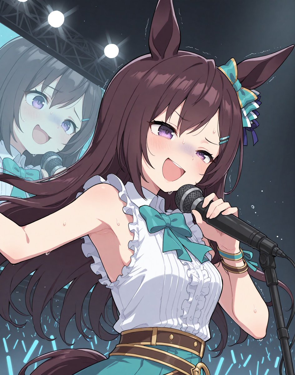 chakkafruit's tweet photo. 男性恐怖症が顔に出るドーベル https://t.co/qnrFDLynA3