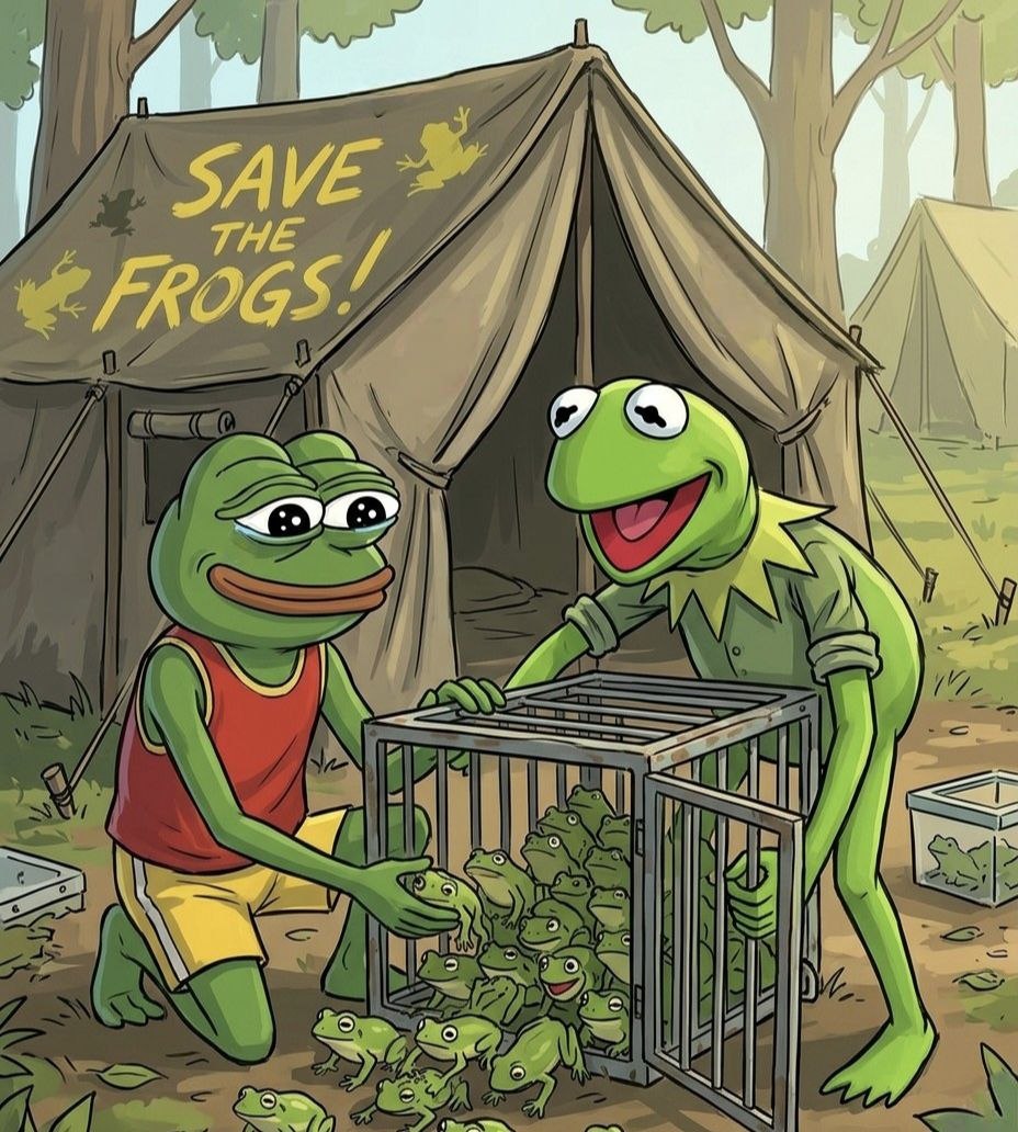 SAVE THE FROGS! | $FROGS tweet media