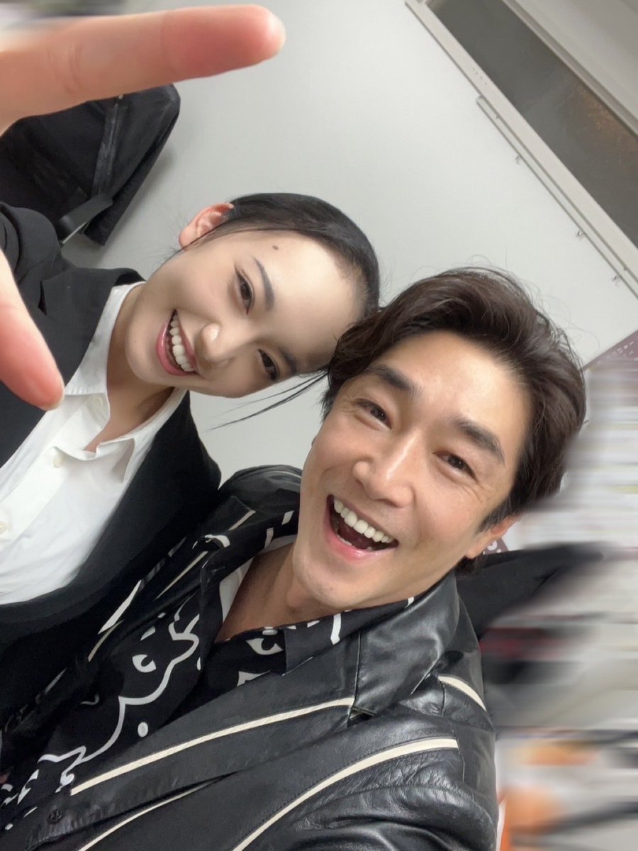 hikarukoshibata's tweet photo. 【地獄の芸能事務所 part7】公開されました🎬✨

撮影当日の津田さんとの一枚📸
現場は終始あたたかくて、
たくさん笑わせてもらいました🤭✨

作品の中とのギャップも
ぜひ楽しんでいただけたら嬉しいです😏

ぜひご覧ください！
https://t.co/Z5YT7tBOOg

#浅田光
#津田英佑
#ひかるこ https://t.co/0HuwvYrfFE