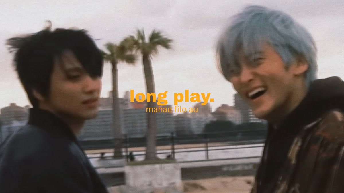 ginugunitahan's tweet photo. long play,
a #mahae / #markhyuck filo au.

a lot can happen in the gap between the tracks.  for mio, it was the fame. for dion, it was migo. 

five years later, the melody finally makes sense. https://t.co/knjG7lbVZs