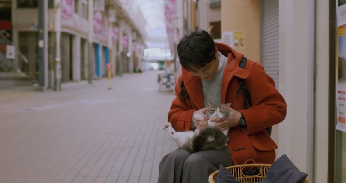lexkun's tweet photo. #TabiToBokuToNeko had talking cats and beautiful landscapes all over Japan. A short show but fun and relaxing to watch. 8/10 #旅と僕と猫 https://t.co/rEyEG5Qbcw