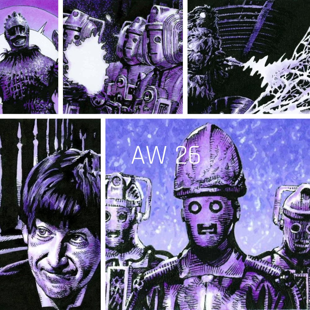 herbarianband's tweet image. CORNERS OF THE UNIVERSE...
A3 signed limited edition art print up for auction!
ebay.us/m/e4YqPG
#DoctorWho #scifiart #fantasyart #illustration #Illustrator #artforsale #Nostalgia #ComicArt #comicartist #Illustrator #illustration