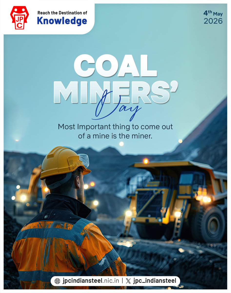jpc_indiansteel's tweet image. Honoring the strength and dedication of those who power industries from the ground up ⛏️

On Coal Miners’ Day, we recognize the resilience, hard work, and vital contributions of miners who fuel progress and keep the nation moving.

#CoalMinersDay #Mining #Energy #Workforce #JPC