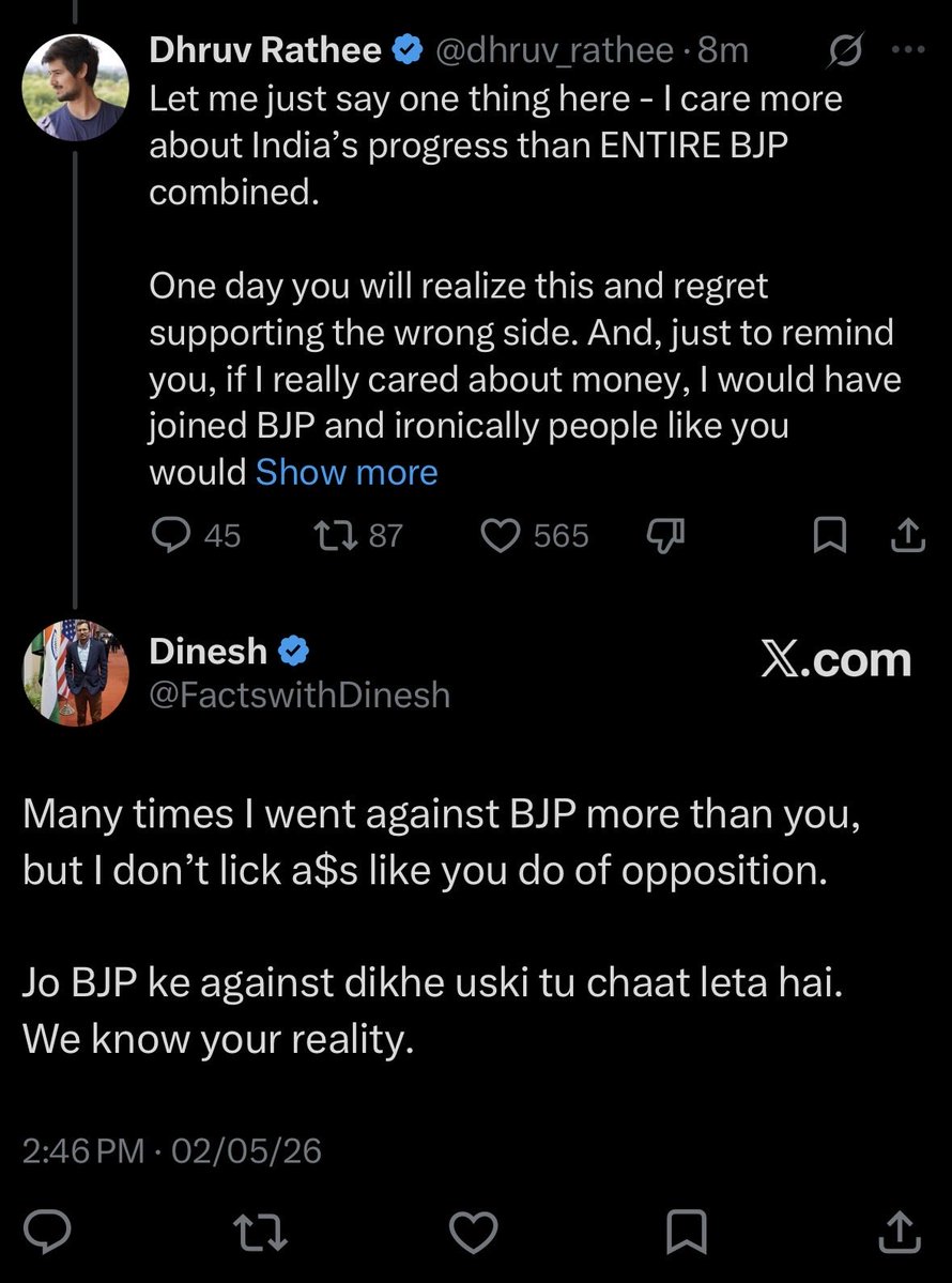 Dinesh tweet media