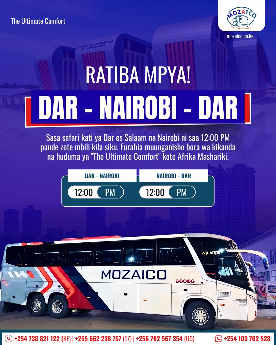 Mozaico Coaches Limited tweet media