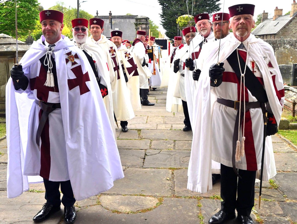 monmasons's tweet photo. A well-attended Annual Church Service of the Province of Monmouth and South Wales #KnightsTemplar took place at Margam Abbey on Sunday 26th April 2026.  

Read the full story here: https://t.co/YAtwxUu8T6 https://t.co/HTfadeCZ04
