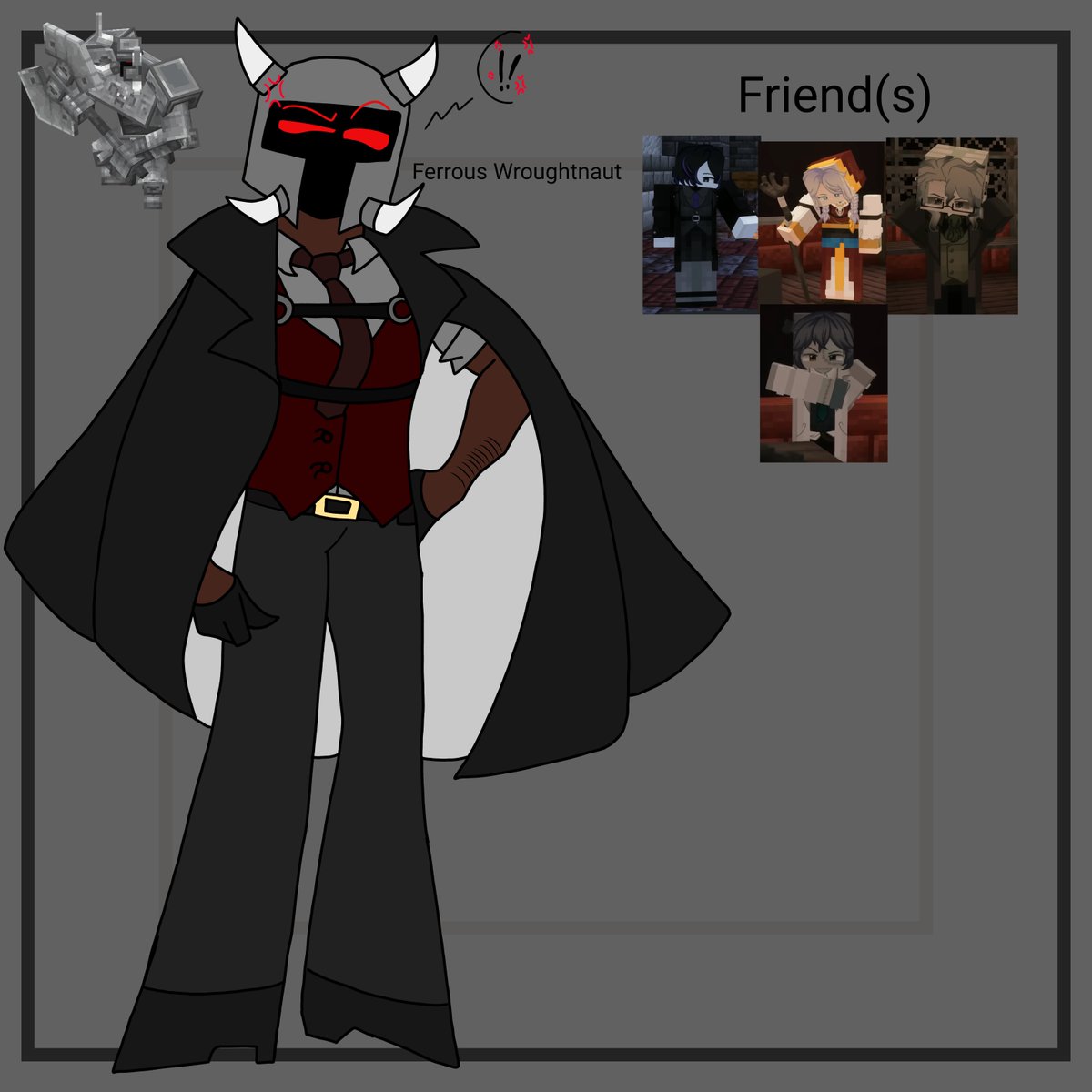KFawinar18158's tweet image. #FreakshowRP #rexiipher #mowziesmobs
#fanart #drawing #ibispaintx 
2/3
