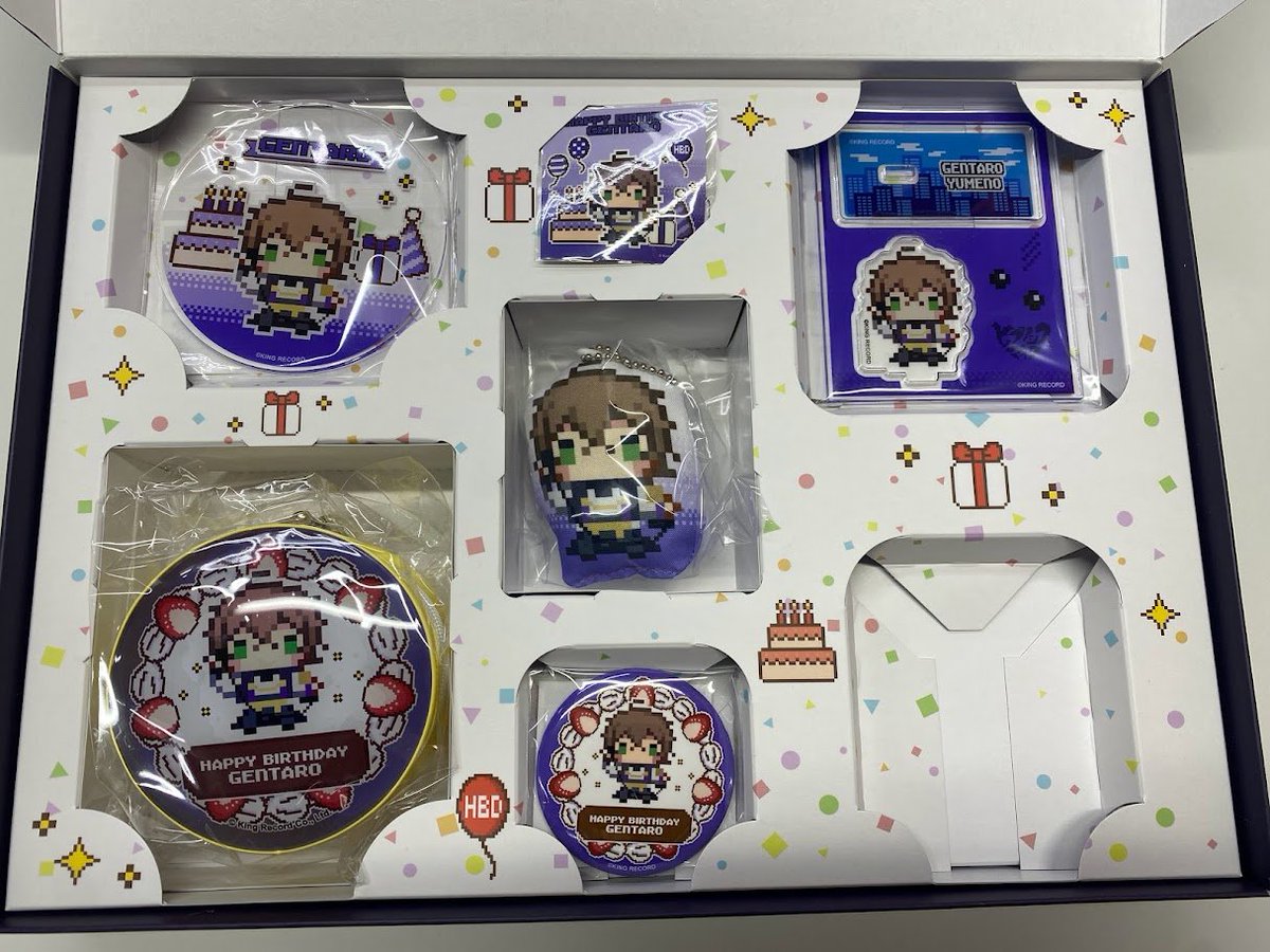 入荷情報】 「ヒプノシスマイク」より「Cake. jp」で発売された「夢野