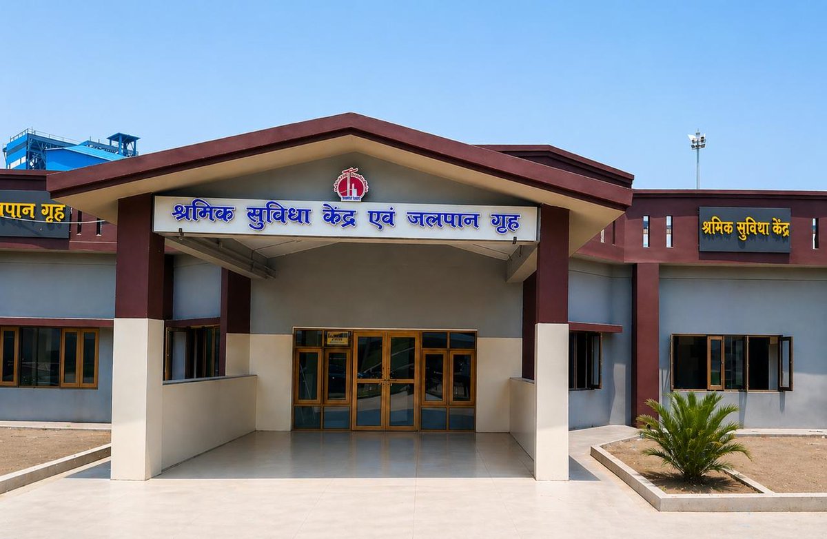 mayurias's tweet photo. UPRVUNL marks establishment of state-of-the-art Shramik Suvidha Kendras across all thermal projects, inaugurated on International Labour Day (1 May 2026). Facilities include rest areas, cooling, charging points, safe water, modern washrooms ensuring comfort &amp; dignity. https://t.co/QrxUw0x585