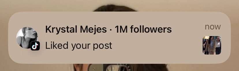 I don’t know who she is, but she has 1M followers on TikTok, and she always likes Miu’s videos 😭