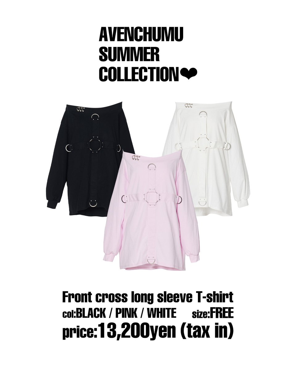 ✝︎ AVENCHUMU SUMMER COLLECTION 05.09(Sat.) Release ✝︎ ⁡ Front