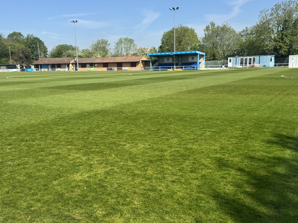 grasslad's tweet photo. FINAL MATCH PREP 2025/26 SEASON

And that’s a wrap for the season @takeley_fc Res v @BTFCRes 

The pitch is in fantastic condition for today’s game the last day of the season before renovations start. https://t.co/SkaXPkmK7l