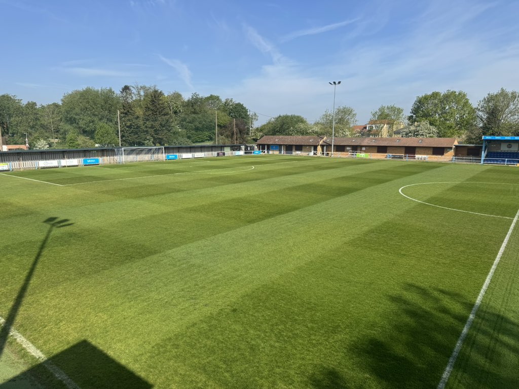 grasslad's tweet photo. FINAL MATCH PREP 2025/26 SEASON

And that’s a wrap for the season @takeley_fc Res v @BTFCRes 

The pitch is in fantastic condition for today’s game the last day of the season before renovations start. https://t.co/SkaXPkmK7l