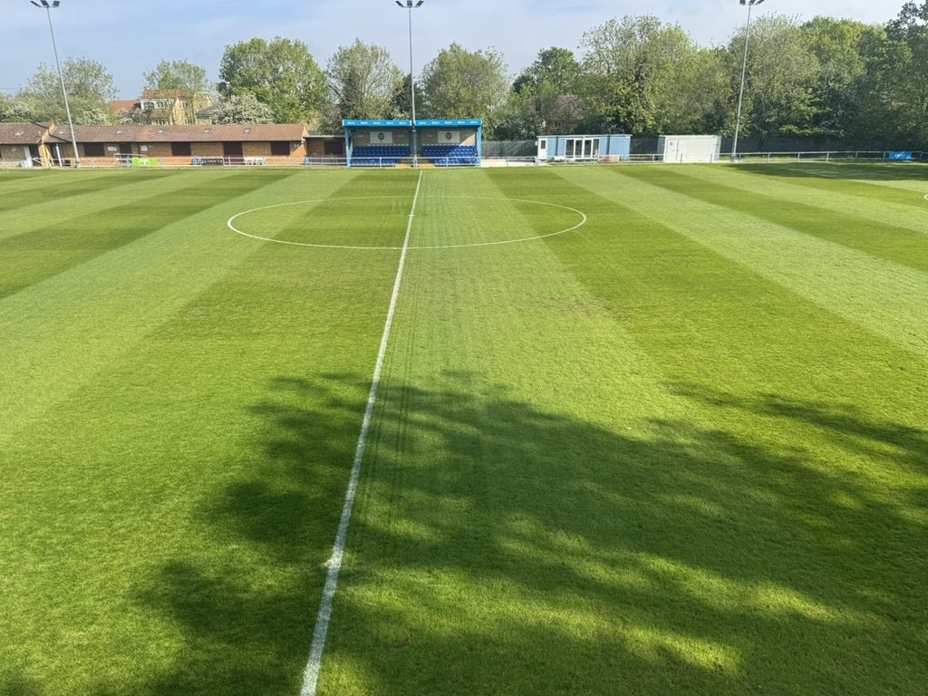 grasslad's tweet photo. FINAL MATCH PREP 2025/26 SEASON

And that’s a wrap for the season @takeley_fc Res v @BTFCRes 

The pitch is in fantastic condition for today’s game the last day of the season before renovations start. https://t.co/SkaXPkmK7l