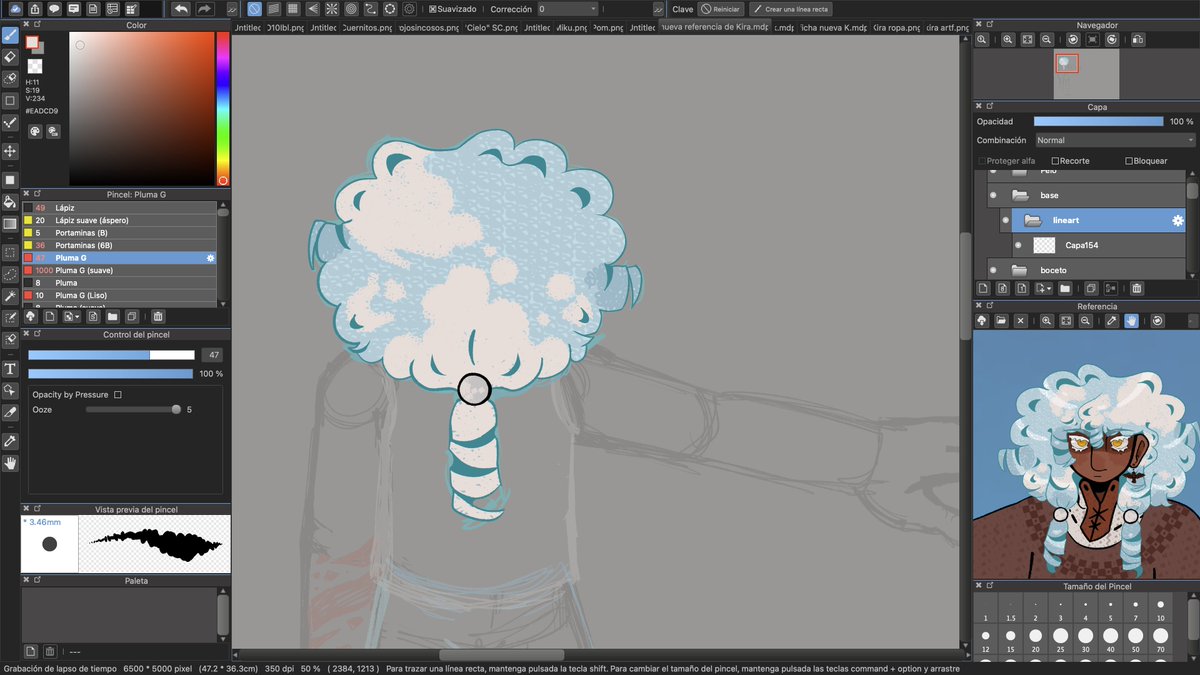 Shiori07250921's tweet image. Ya ando haciendo las referencias de espaldas B)

#WIP