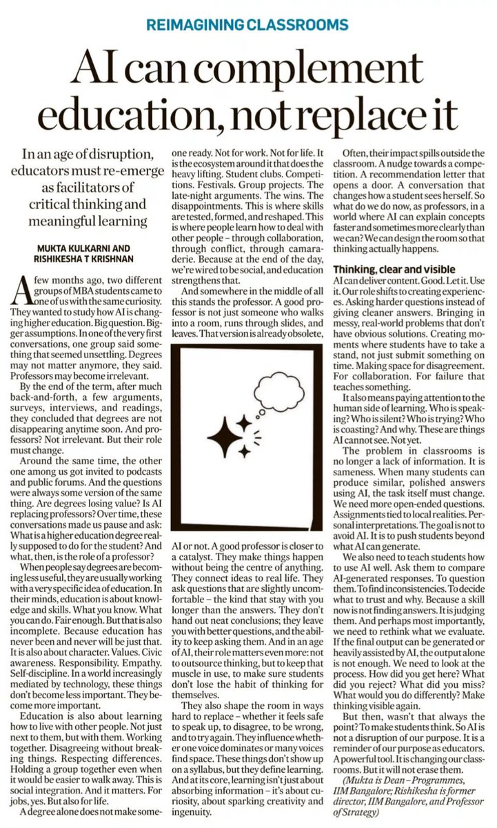 IIM Bangalore tweet media