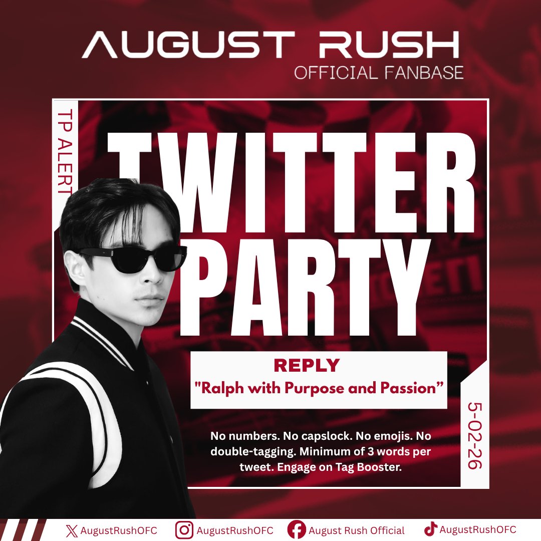 AUGUST RUSH TRENDSETTER tweet media