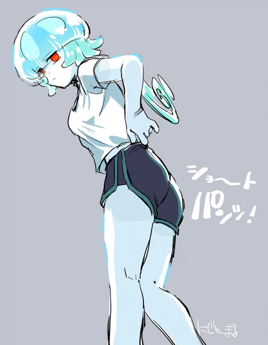 ショートパンツでもいいのではないかと。(勝手に着せた)
