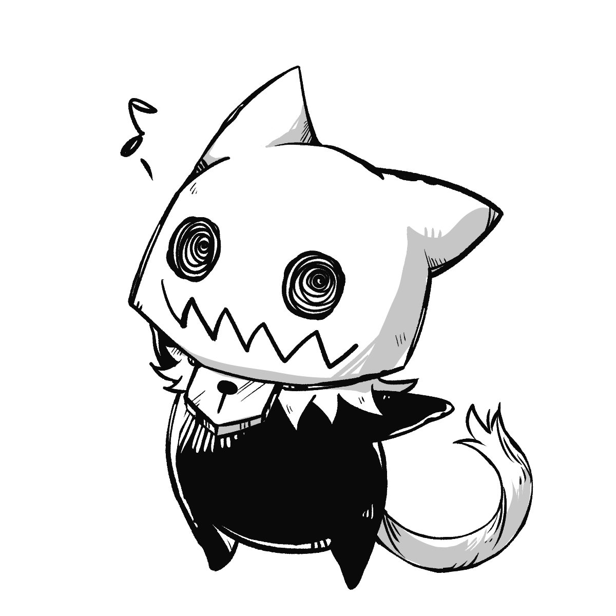 chabaLemon_56's tweet photo. ばけものさん
#一次創作 
#イラスト https://t.co/rxnVqxaugx