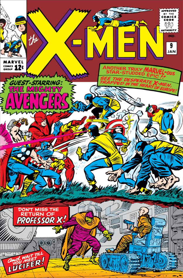 peerlesspower's tweet photo. Two super-teams clash for the first time, while an enemy makes his play to wipe out a continent! 1965 story by Stan Lee, Jack Kirby and Chic Stone.
#avengers #xmen #marvel #comicbooks #comics #marvelcomics
Read more:
https://t.co/WX6UxQHG3Z https://t.co/oYCQIhV4U2