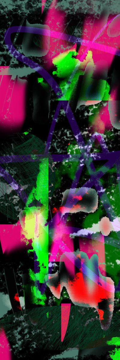 FASC12345's tweet image. 『作品名』試作233『方法』デジタル『制作年』2025/04/04
#fasc #art #insta #painters