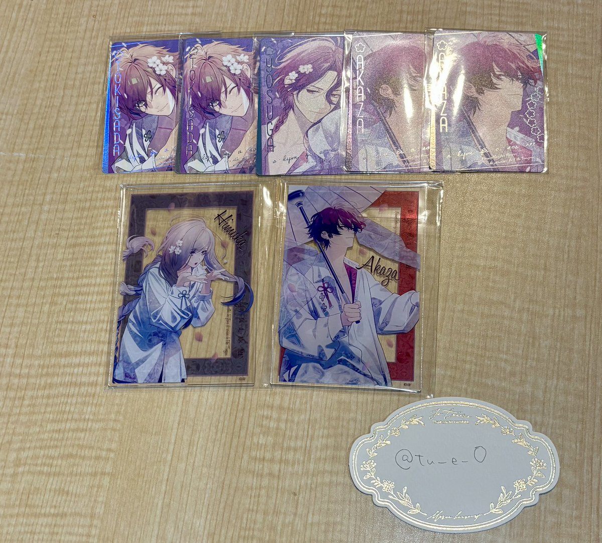 tu_e_O's tweet photo. 【交換】オランピアソワレ オラソワ オラソワ展 オラソワ展示会 

譲)
アクブロ→朱砂、ヒムカ
パルカ→ 朱砂×2、縁、時貞×2
名刺→縁、海浬、柑南
絵葉書→ 朱砂

求)同種璃空

明日3日〜6日、17:30頃〜有楽町にてお手渡し希望です。検索からもお気軽にお声がけ下さい。 https://t.co/hrRNY9TxOm