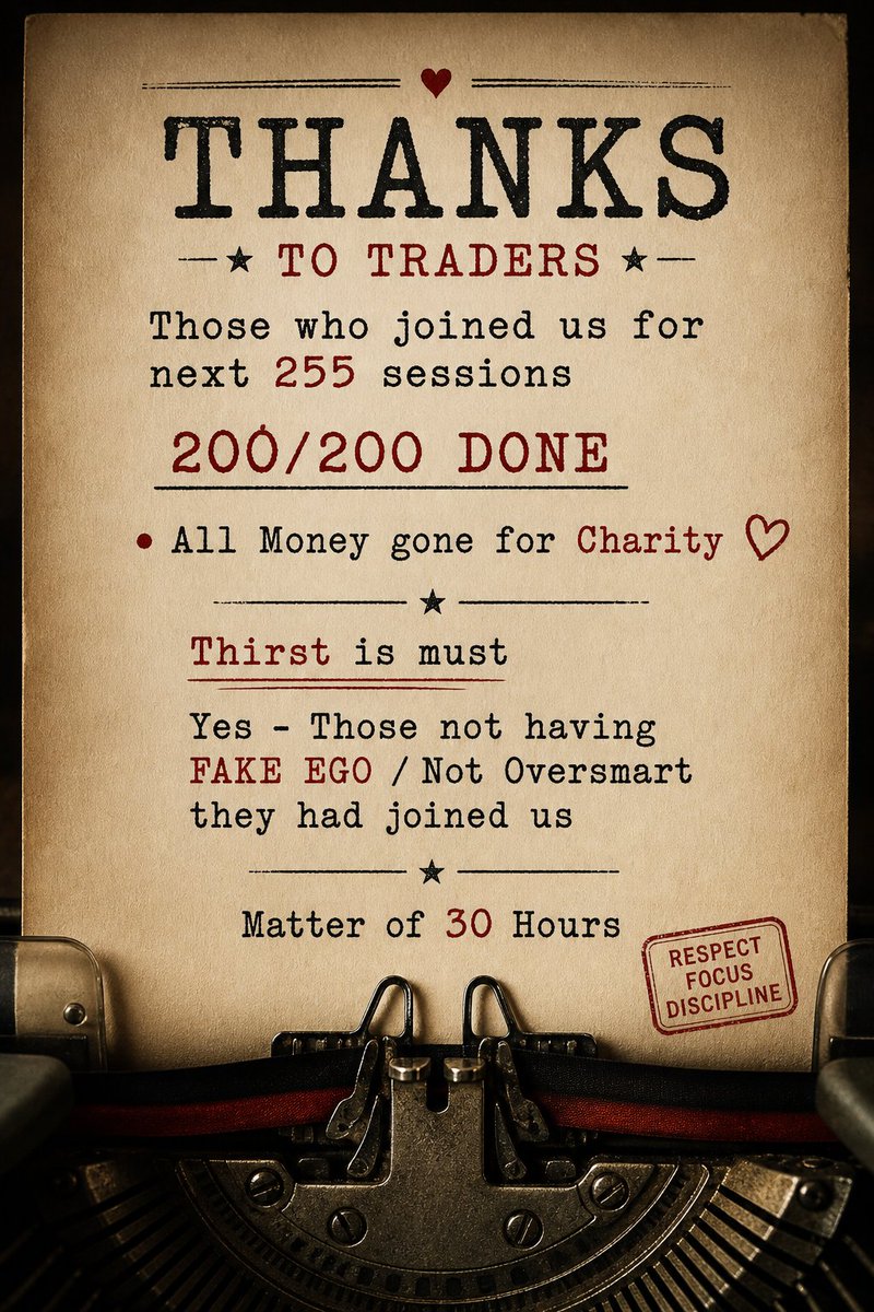 CHARTISKING's tweet photo. #LabourDaySpecial --200/200 Now joined us for next 255 Sessions
►Just Rs 150/day x 255 =Peanuts
►Rs 1 Lakh Free ( 10 days Exclusive service )
♦Got 900 emails /+150 calls ►But paying this amount painful
•Thirst is must
►I Said Get Rs 25-50 Lakh in Year (Normal trading ) https://t.co/7xVo0nuB41