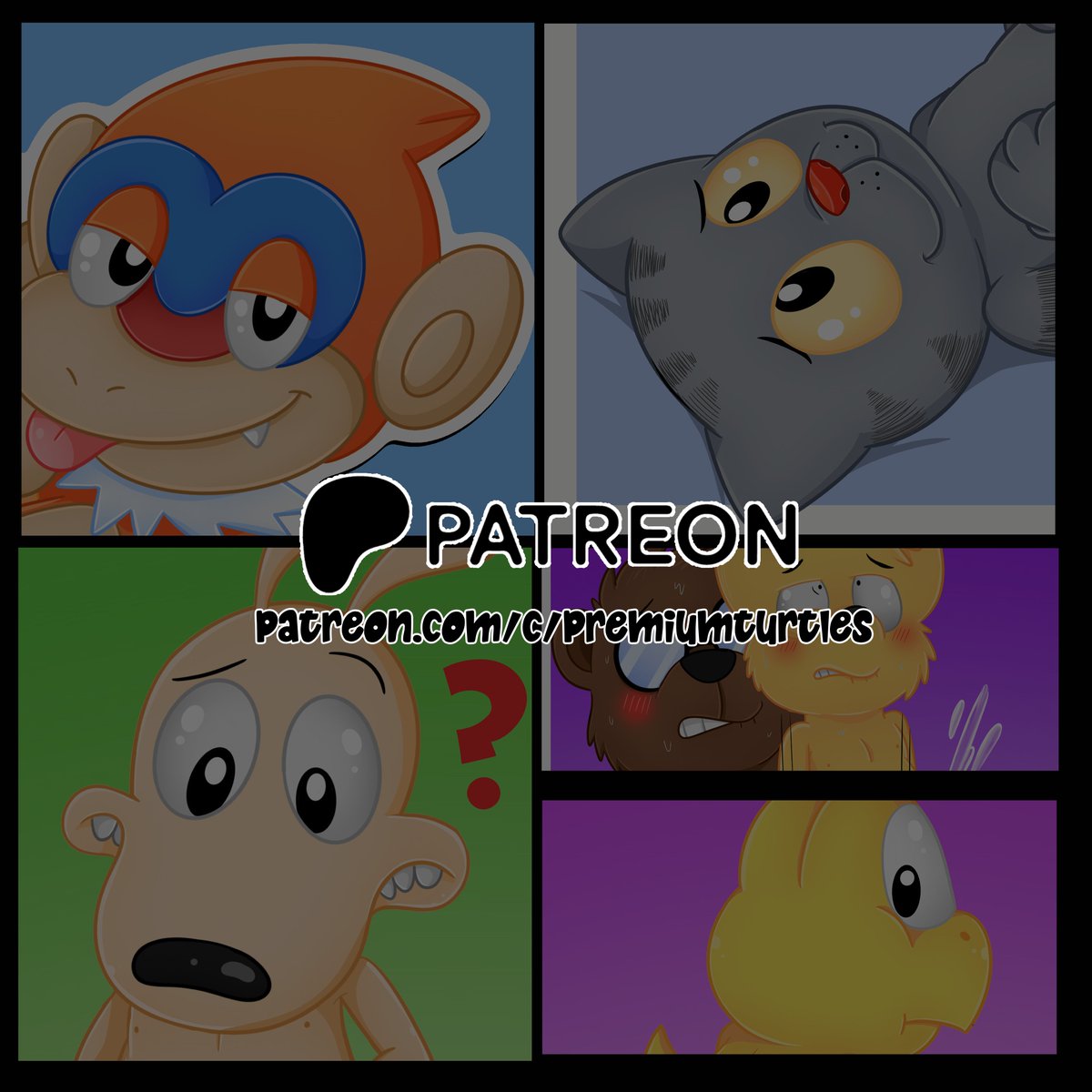ShellessTurtles's tweet photo. Exclusive Drawings from April
New Drawings Arriving!!  
Exclusive only for P_tre0n Subscribers  
Wanna Join? Follow us!  
(Link in bio) https://t.co/KZlBOeQN0r