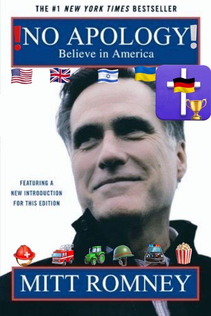 iHAhelloworld's tweet photo. @SenatorRomney
is #Perfect for the job because of
🕯A strong #investment background
🕯A firm believer in the #American #Dream
🕯An involved #National /#International Moral Citizen
Write In
#VOTE Hugo C. Aguilar VP #ROMNEY 2028
#Pray
#ProLife #GunRights
https://t.co/kAT3hDkafF https://t.co/ZvpRJHEWn1