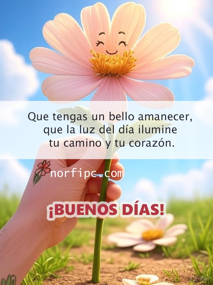 FrasesNorfiPC's tweet image. ¡Buenos días! 
Que tengas un bello amanecer, que la luz del día ilumine tu camino y tu corazón.
¡Feliz sábado!
#buenosdias
#sábado
#felizsábado