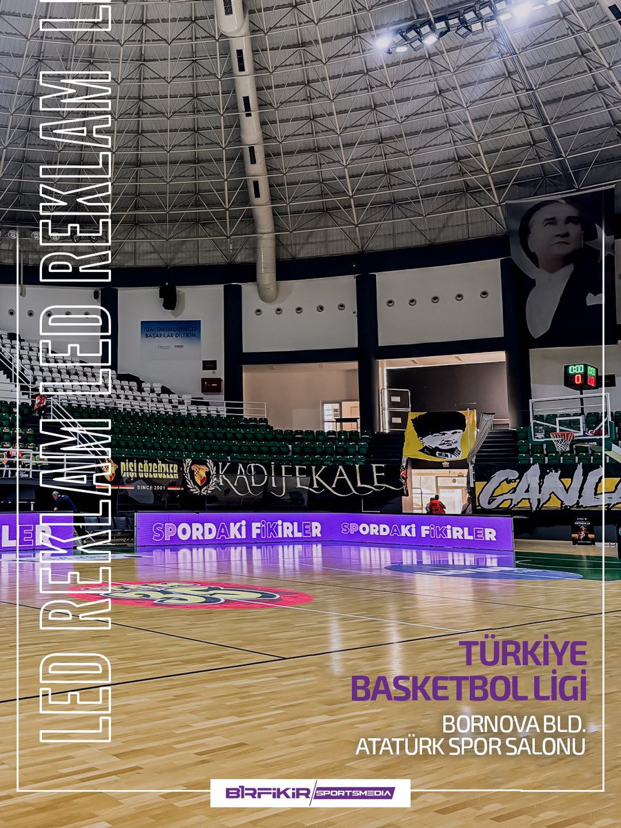birfikirmedya's tweet photo. 🏀 @goztepebasket - @OGM_Ormanspor karşılaşması için LED Reklam Çalışmalarımız ile Bornova Bld. Atatürk Spor Salonu’ndayız! 

#LedReklamÇalışmaları #GöztepeBasketbol https://t.co/CmafJRWUom