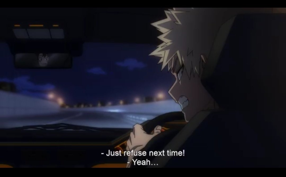 Funky_bunsie's tweet photo. So what im getting is Izuku actually didnt need a ride but he still walk into Kacchan's car when Kacchan offers right?? Because is it a natural thing for Kacchan to pick Izuku up late at school cause he's a busy bug right?? IZUKU SPOILDED PASSENGER PRINCESS STOCK GOES BRUHHHH https://t.co/jpOPziZTEt
