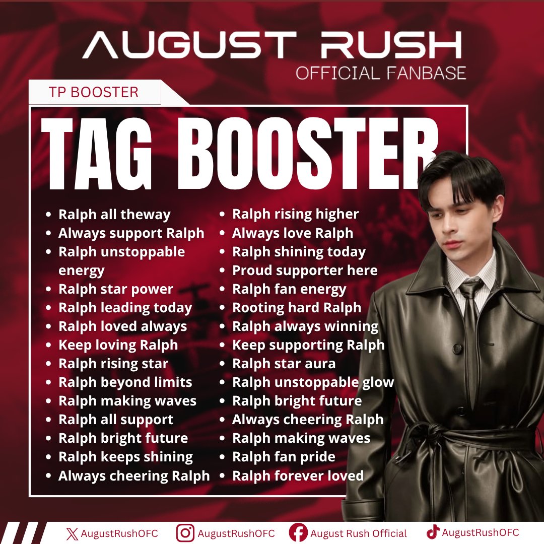 AUGUST RUSH TRENDSETTER tweet media
