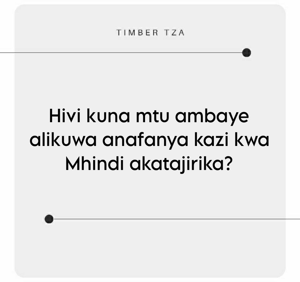 Timber TZA tweet media