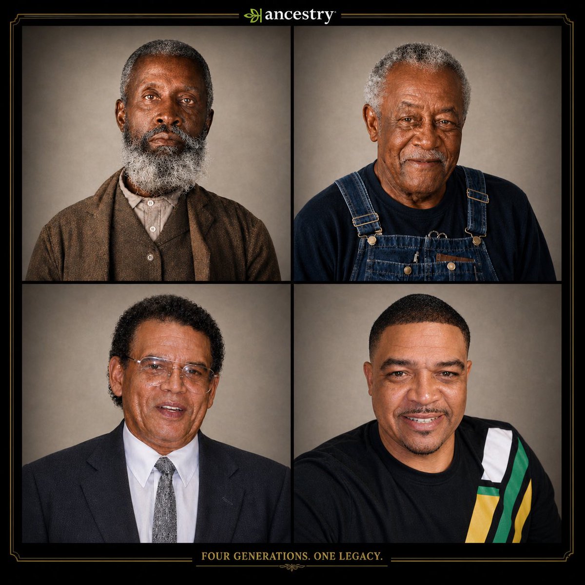 truthaddict6's tweet photo. Four generations in one frame — a reminder that legacy isn’t just inherited, it’s lived forward.
George Washington Seals (1856–1913) → Emanuel Seals (1901–1994) → Leonard Wayne Seals (1946–2021) → Sterling Seals (1969–present)
One name. One line. Still moving. https://t.co/G01f7G1PvH