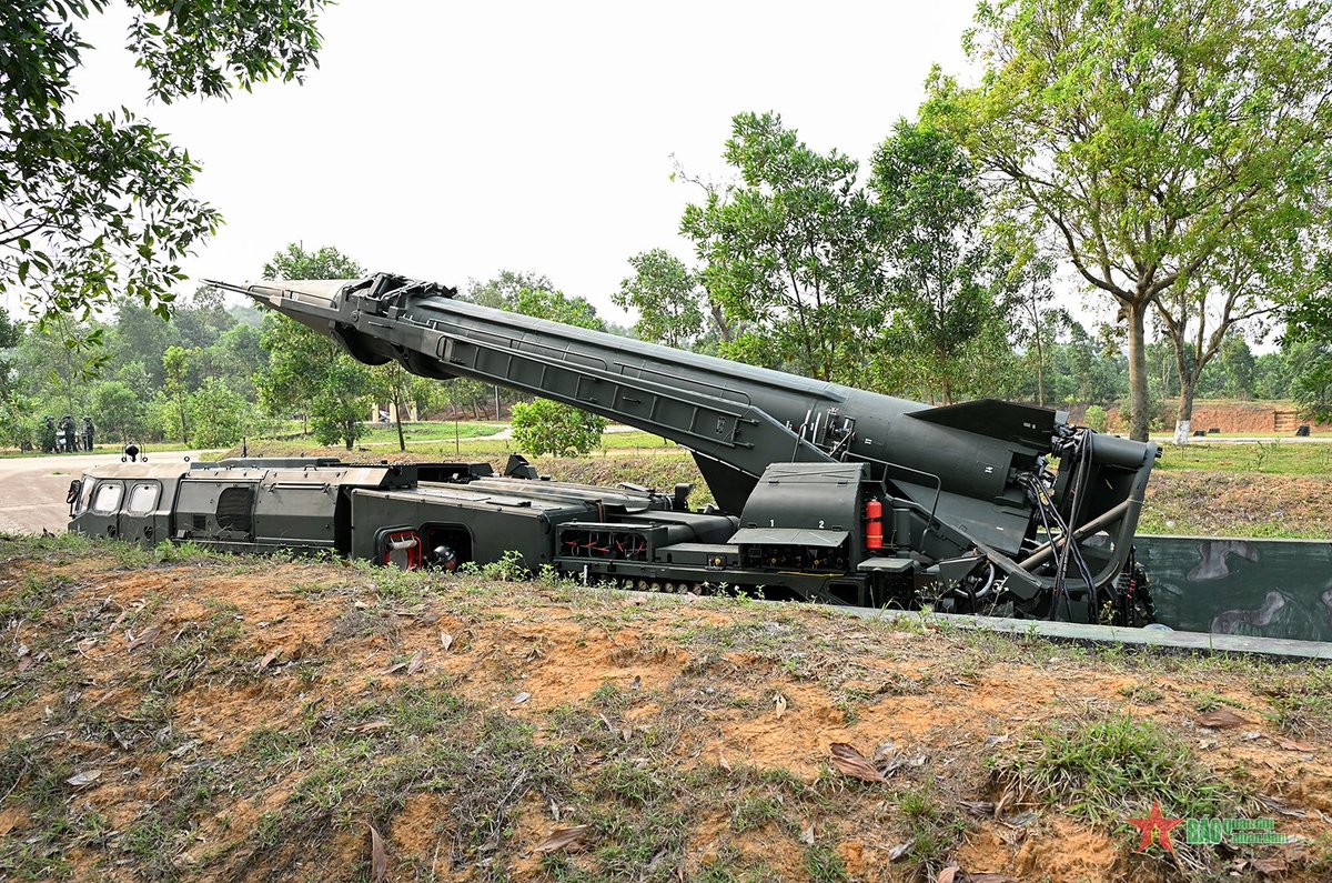 trip_to_valkiri's tweet image. Scud tactical ballistic missile in service with the People's Army of Vietnam, April 2026 period.