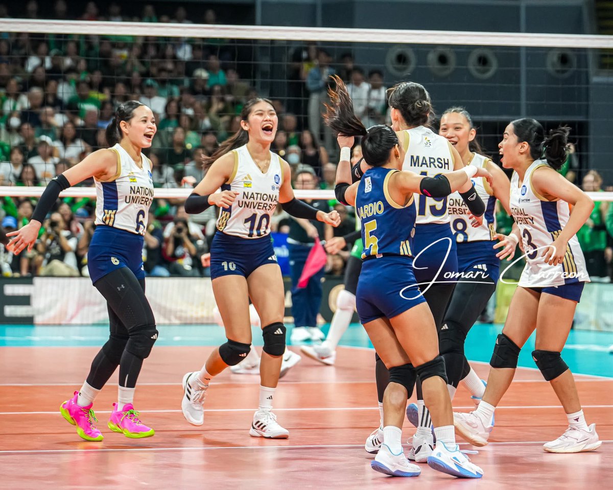 NU TO THE FINALS!!!

NU will march to the UAAP WVT Finals for 5 consecutive seasons since S84 after defeating UST in 4 sets 20-25, 26-24, 26-24, 25-21! Congrats Lady Bulldogs 😭😭😭😭

GGWP UST! It’s always a heart-stopper pag kayo kalaban 😭😭😭😭