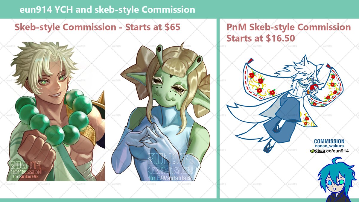 _eun914's tweet photo. RTs appreciated 🙏

Opening YCH and skeb-style emergency c0mms because my account is on the red, to pay bills and rent. Just need few requests.
My ko-fi is also open for tips and donations.
🔗 in the reply https://t.co/lmPKDrn7Zu