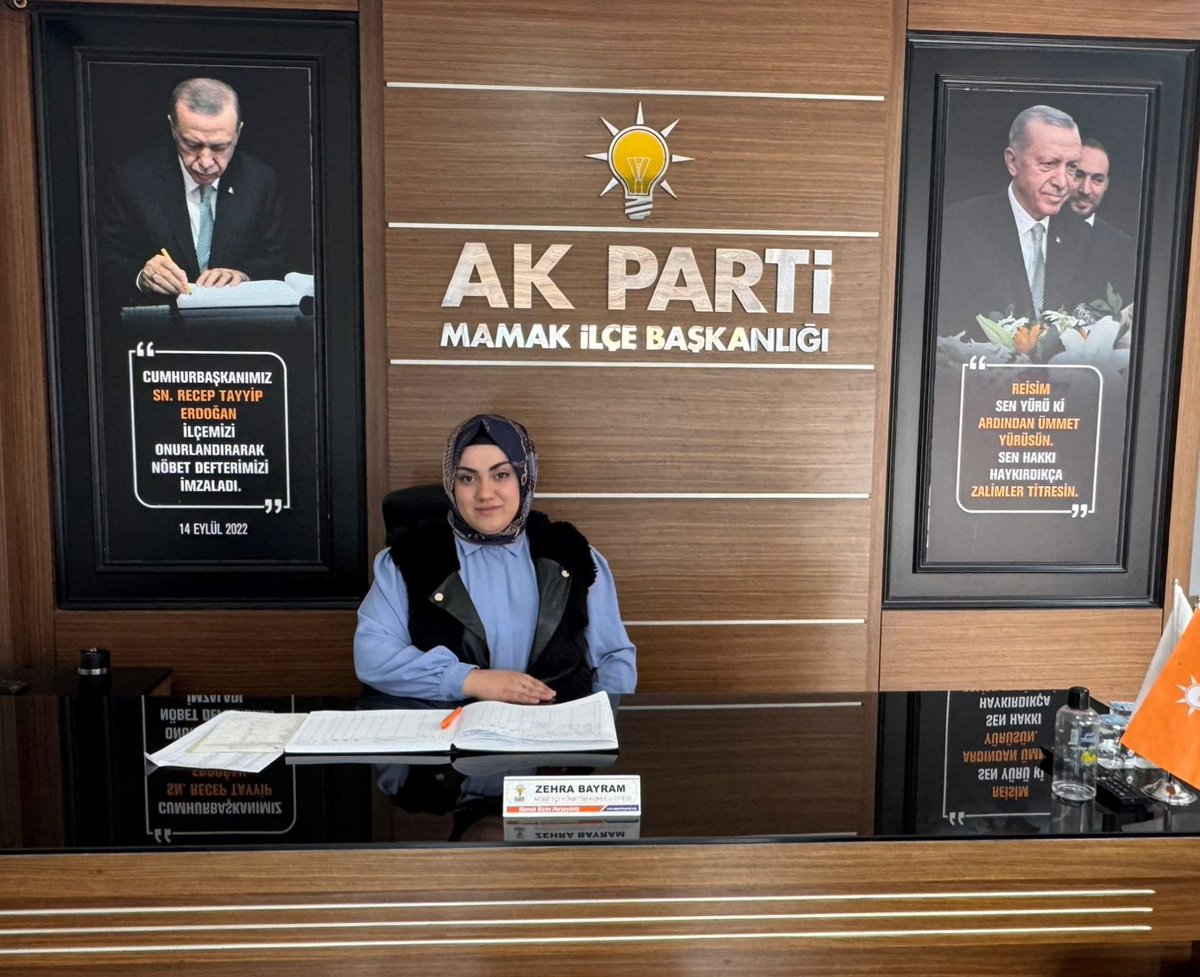 📍İlçe Başkanlığımızda Bugün;
(2 Mayıs Cumartesi)
⏰️10:00-18:00
Nöbetçi Yönetim Kurulu Üyesi:
Zehra ÇAĞLAR 
📝İstek ve Taleplerinizi Dinlemek İçin Sizleri Bekliyoruz...